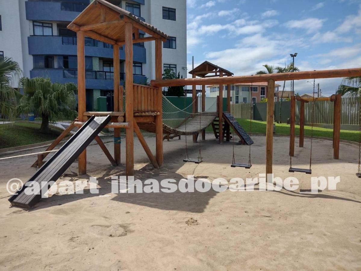 Apto Cond Ilhas Do Caribe - Pr - Beira Mar Apartment Matinhos